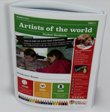 Digital student workbook download - Artists of the world (with free lesson plans)